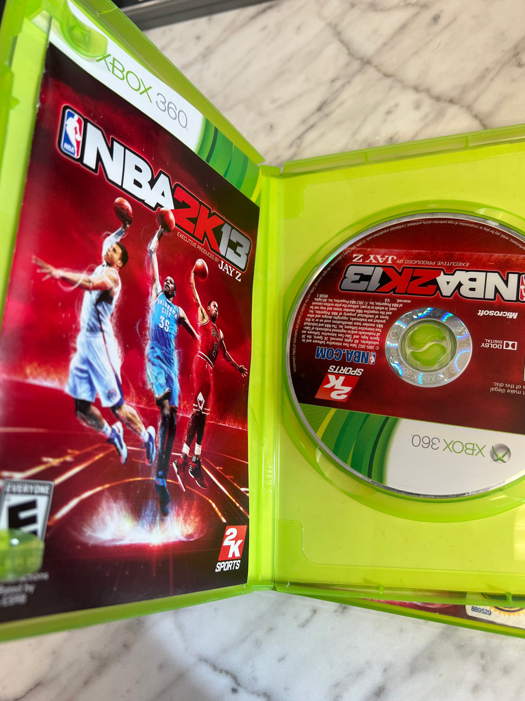 NBA 2K13 for Microsoft Xbox 360 in case. Tested and working.     DO61024