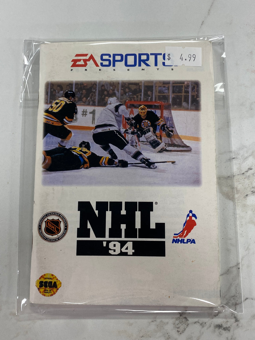 NHL 94  - Sega Genesis Manual ONLY MO61226
