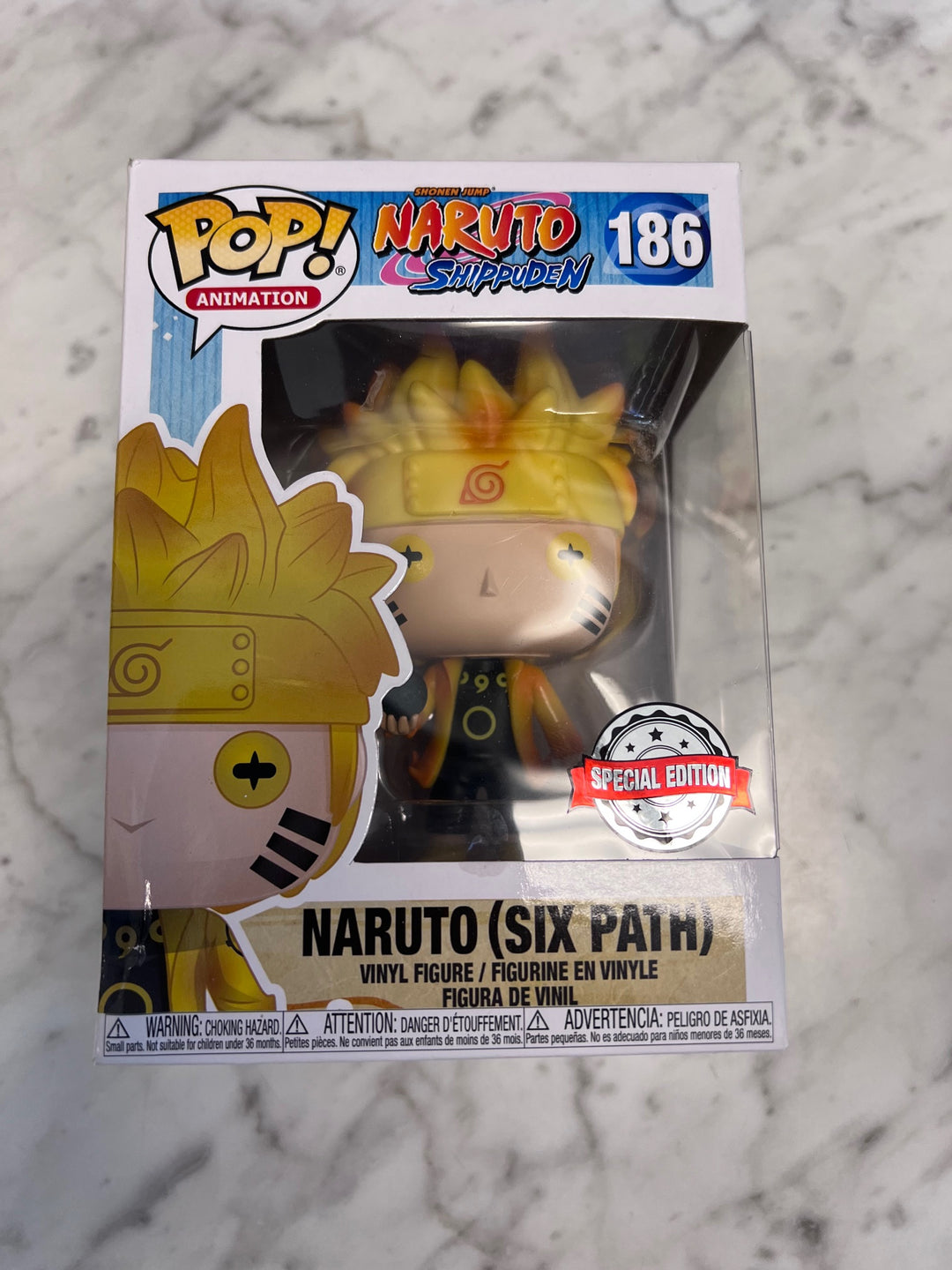 Naruto (Sixth Path) #186 Special Edition Naruto Shippuden Squished Box FP10525
