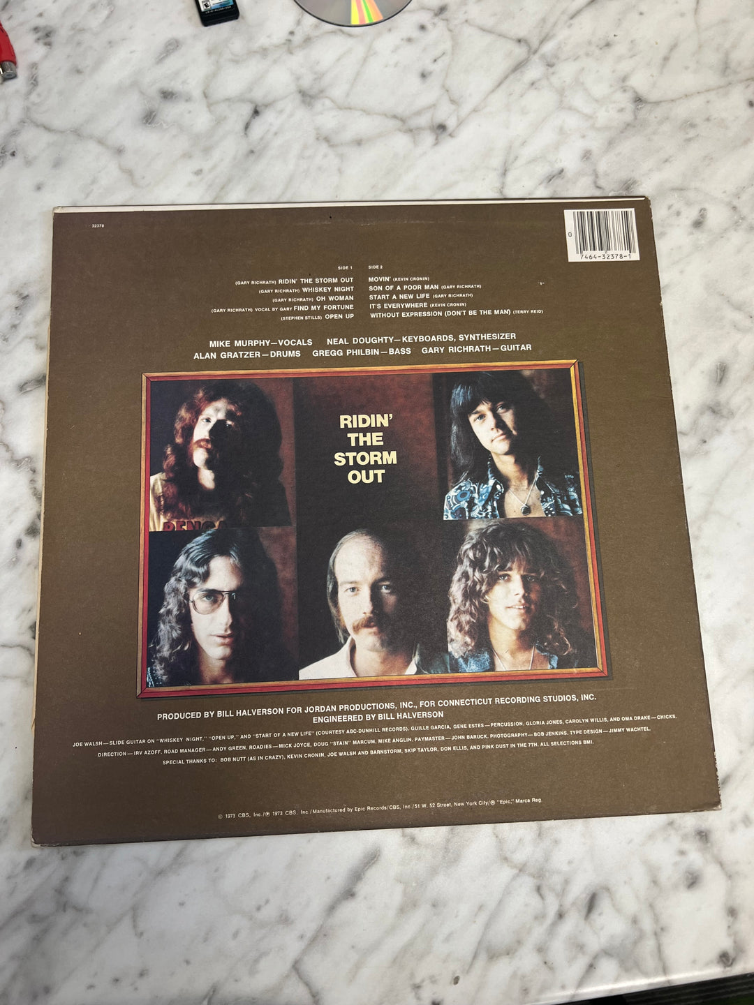 REO Speedwagon - Ridin’ The Storm Out - Vinyl Record UR91125