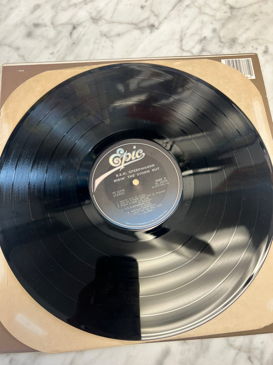 REO Speedwagon - Ridin’ The Storm Out - Vinyl Record UR91125