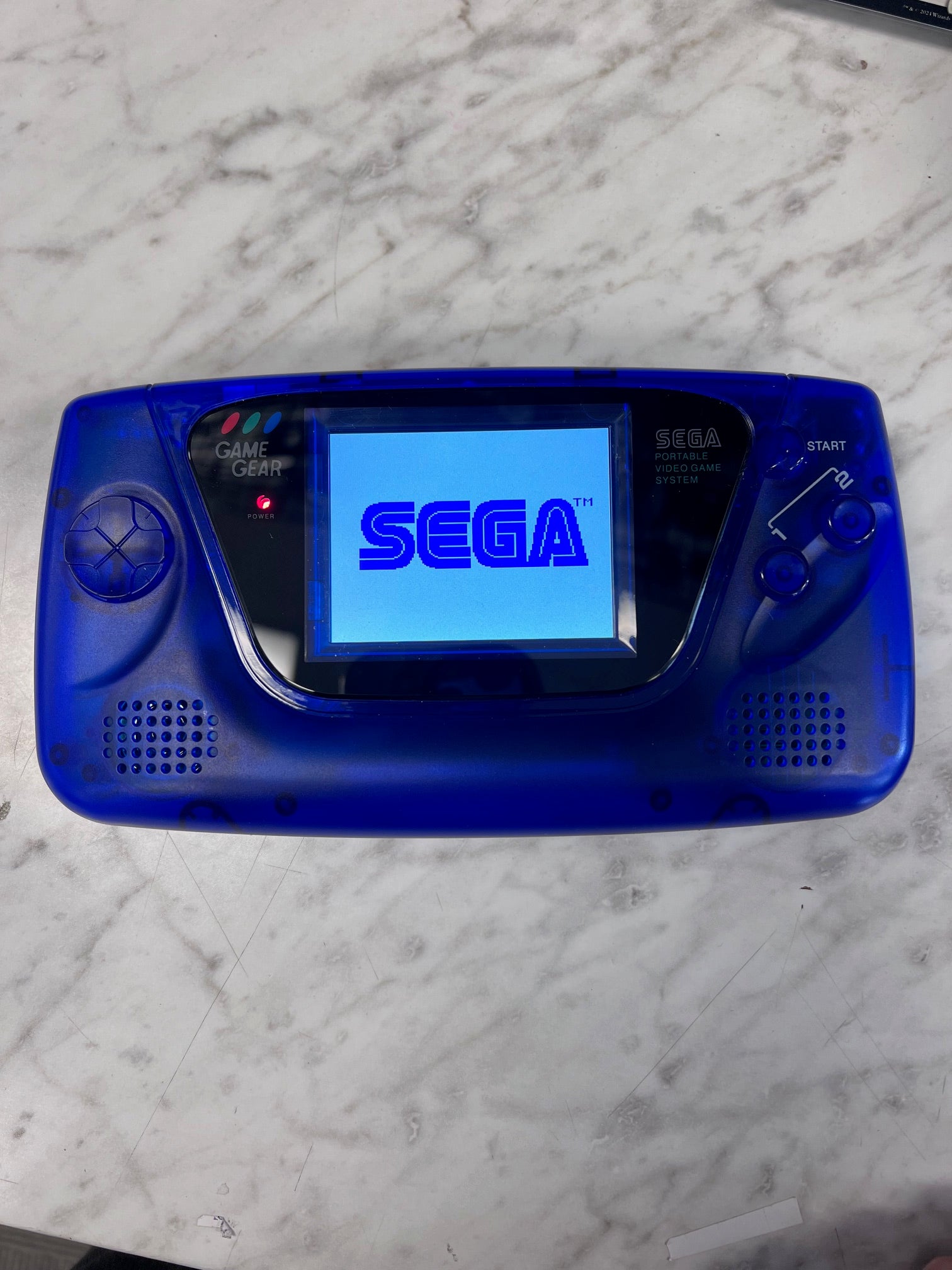 Sega Game Gear Console w/ IPS Screen & Recapped GG8625 – Core Gaming
