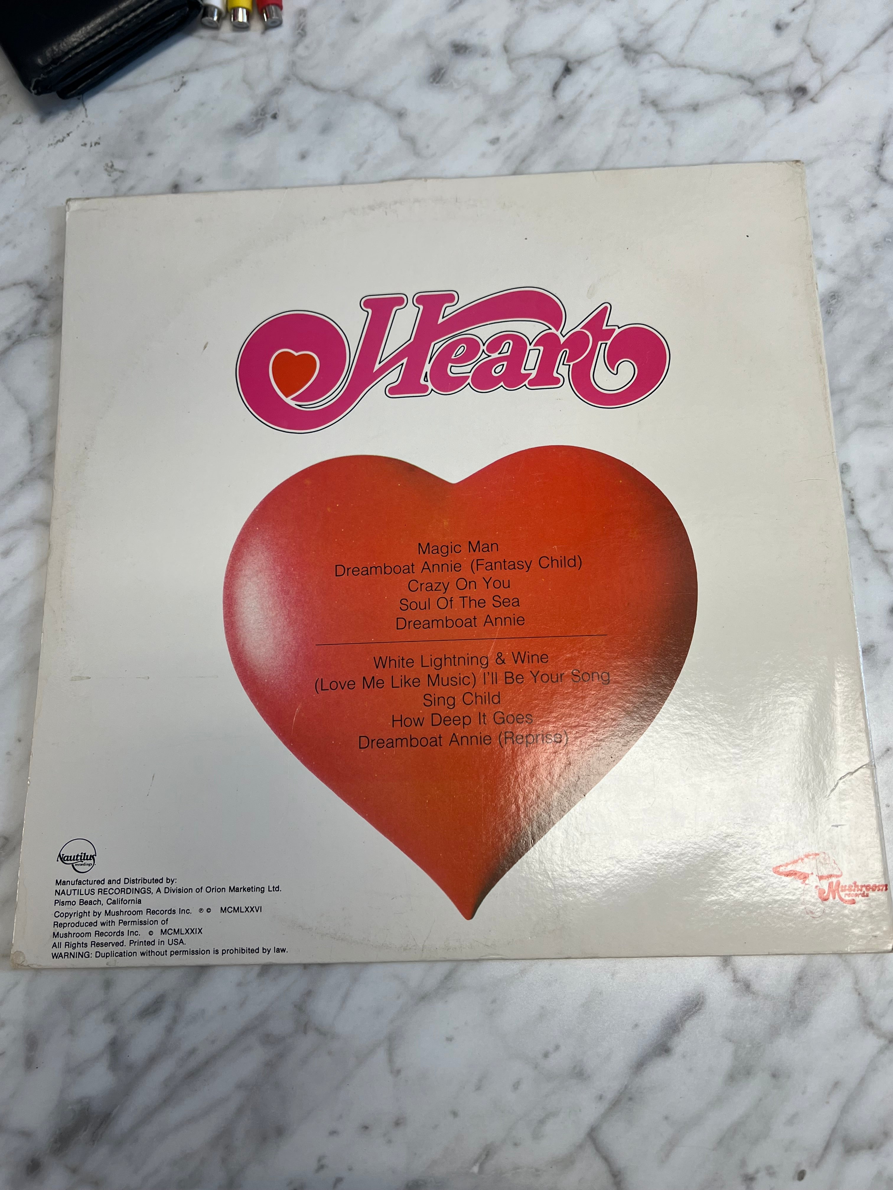 Heart - Dreamboat Annie 1/2 Speed master Vinyl Record DR7924