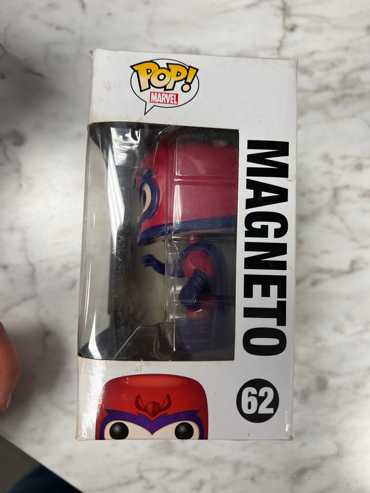 Funko Pop! Magneto # 62 Marvel Slightly warped box FP122224