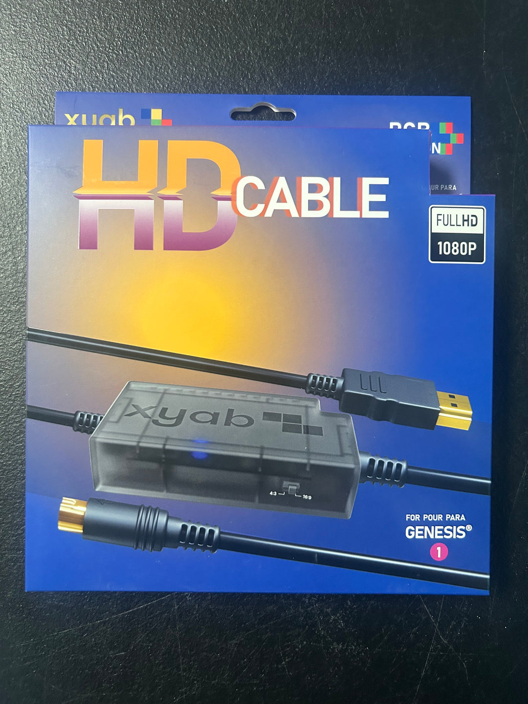 RGB+ HD Cable for Sega Genesis Model 1 HDMI Adapter XYAB NA122125