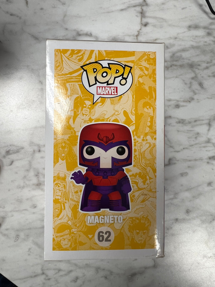 Funko Pop! Magneto # 62 Marvel Slightly warped box FP122224