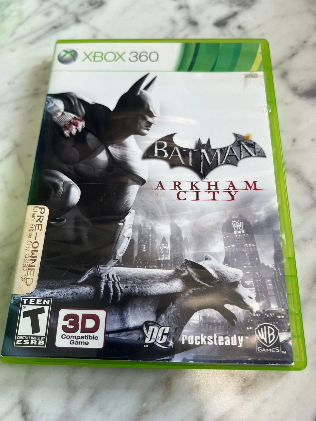 Batman Arkham City for Microsoft Xbox 360 in case. Tested and Working.   OS102924