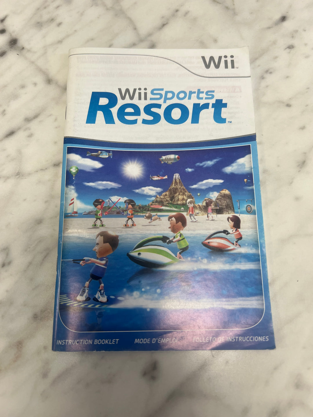 Wii Sports Resort Nintendo Wii MANUAL ONLY MO92324