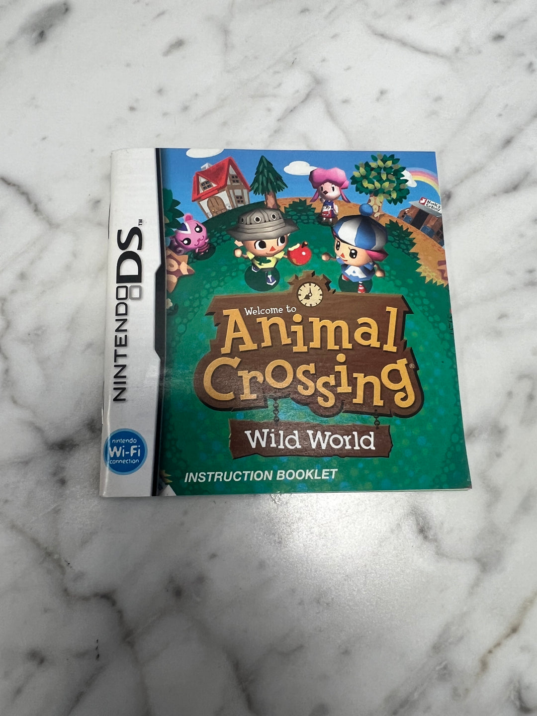 Animal Crossing Wild World for Nintendo DS NDS MANUAL ONLY MO92324