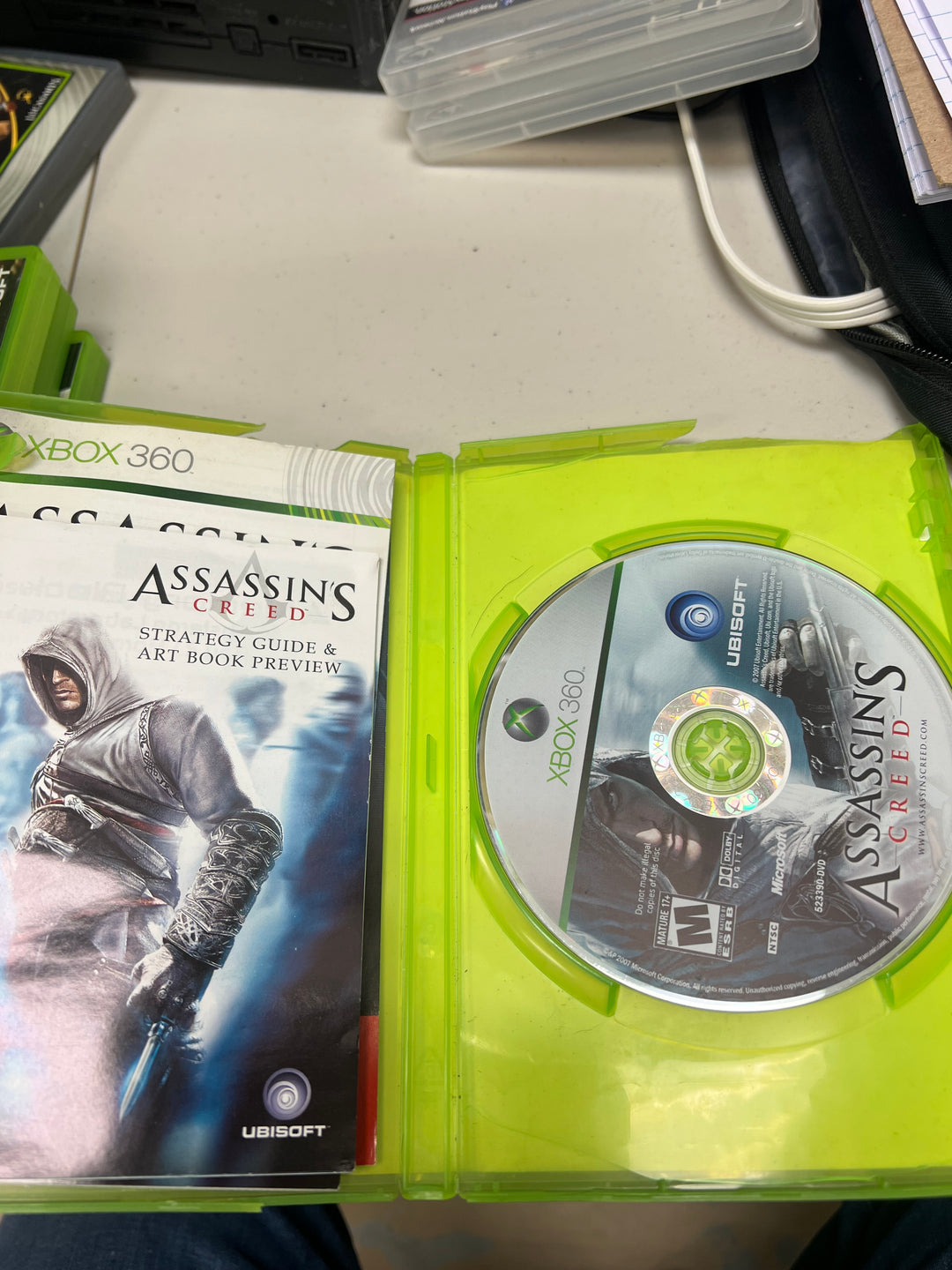 Assassin's Creed for Microsoft Xbox 360 in case. Tested and Working.     UD91624