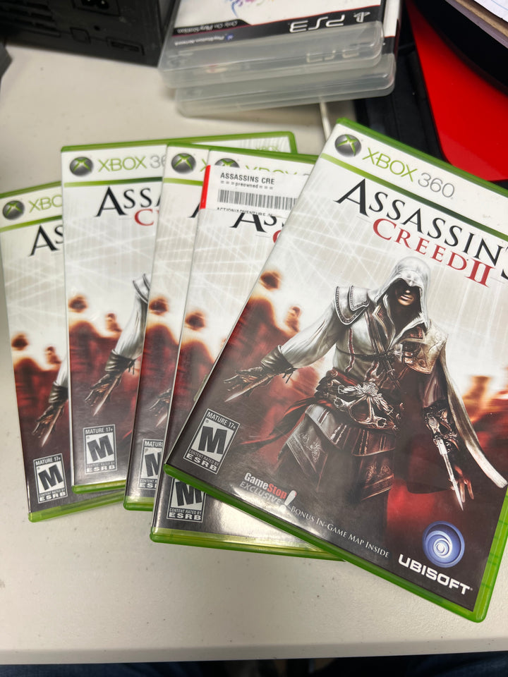 Assassin's Creed II 2 for Microsoft Xbox 360 in case. Tested and Working.   OS102924