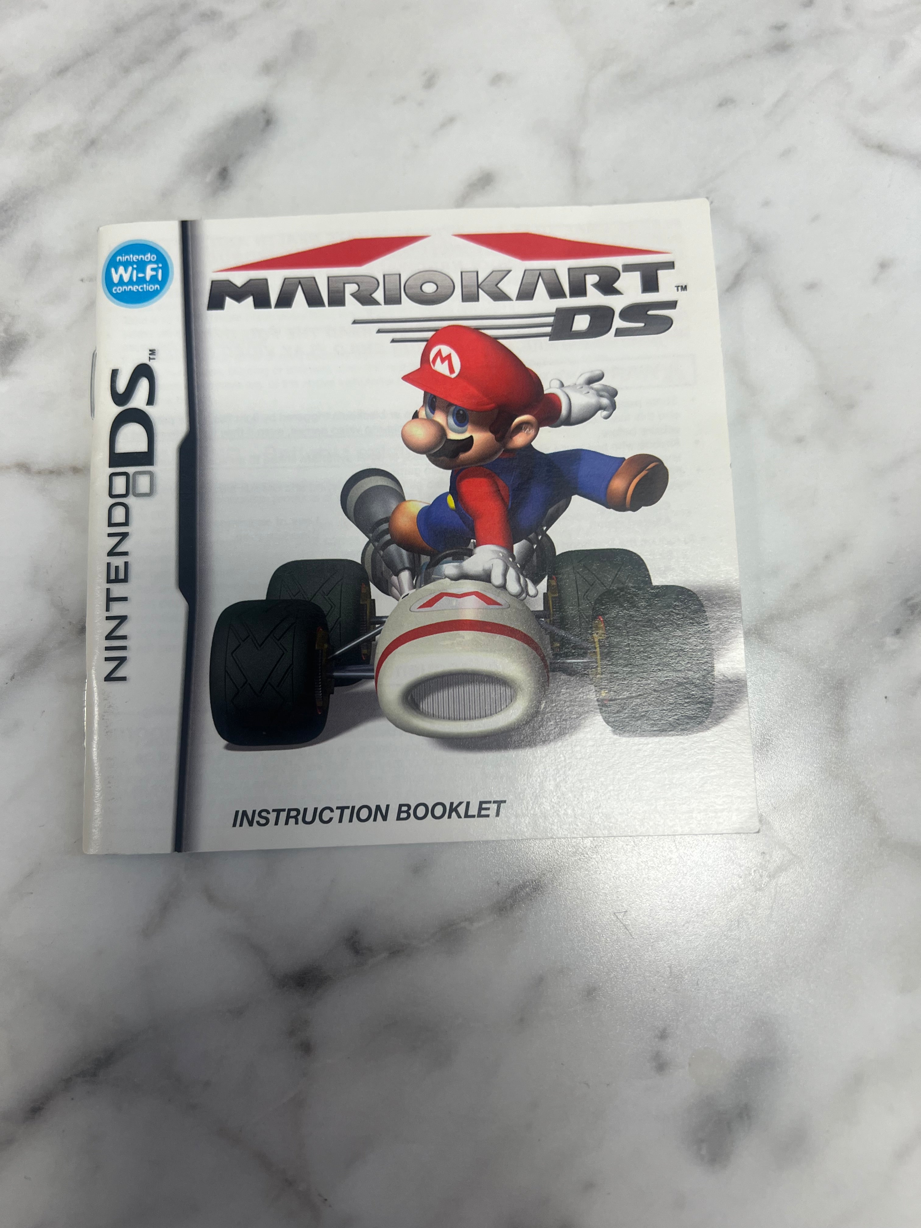 Mario Kart DS for Nintendo DS NDS MANUAL ONLY MO92324 – Core Gaming