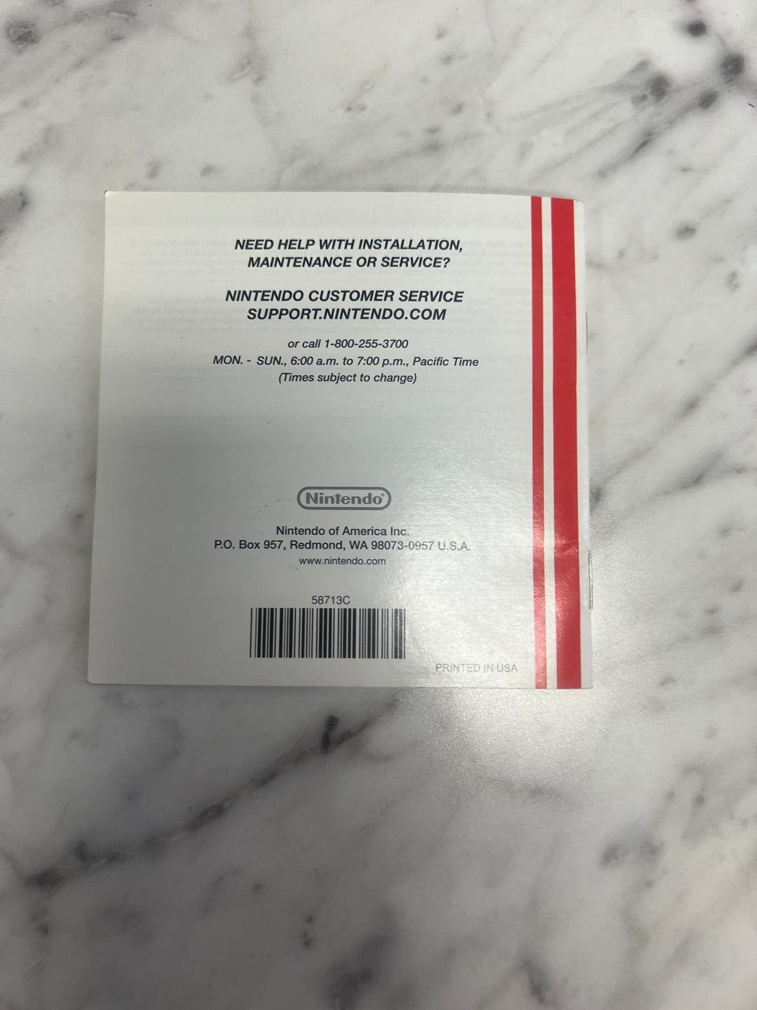 Mario Kart DS for Nintendo DS NDS MANUAL ONLY MO92324