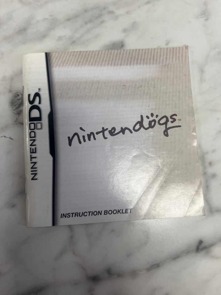 Nintendogs for Nintendo DS NDS MANUAL ONLY MO92324