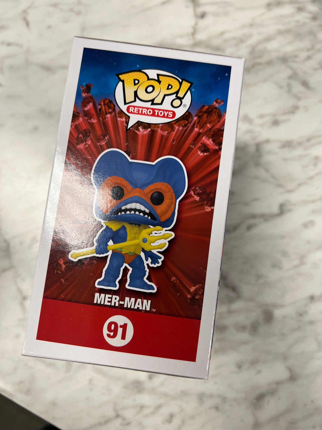 Funko Pop!  Mer-Man #91 Masters of the Universe FP122224