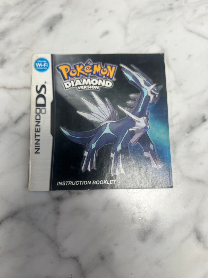 Pokemon Diamond for Nintendo DS NDS MANUAL ONLY MO92324