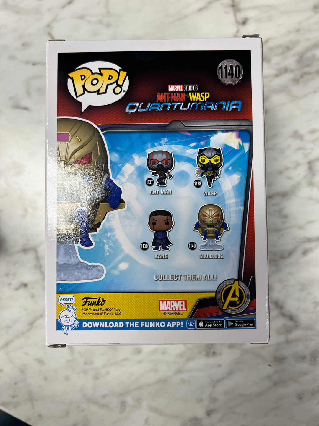 Funko Pop!  M.O.D.O.K. #1140 Ant-Man and the Wasp Quantumania  FP122224