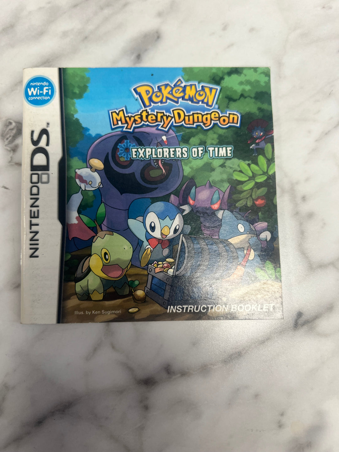 Pokemon Mystery Dungeon Explorers of Time for Nintendo DS NDS MANUAL ONLY MO92324