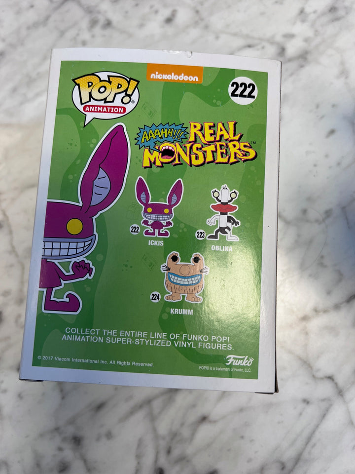 Funko Pop! Ickis #222 Aaahhh!!! Real Monsters FP10525