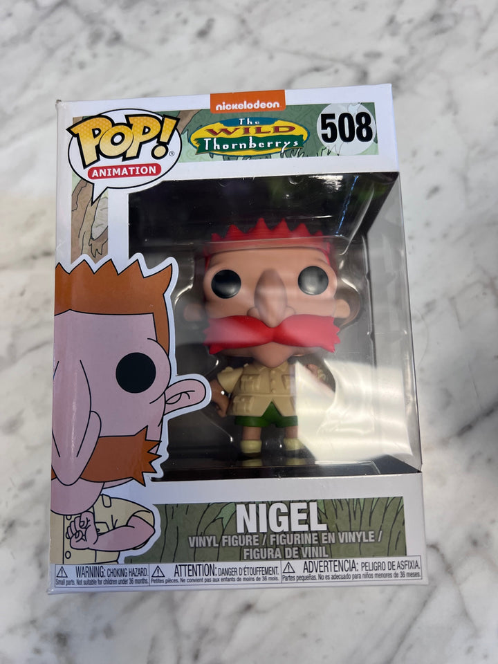 Funko Pop! Nigel #508 The Wild Thornberrys (Damaged Box) FP10525