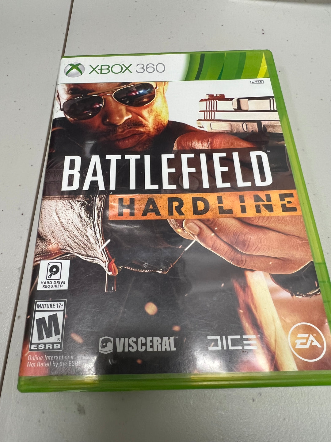Battlefield Hardline for Microsoft Xbox 360 in case. Tested and Working.     DO61124