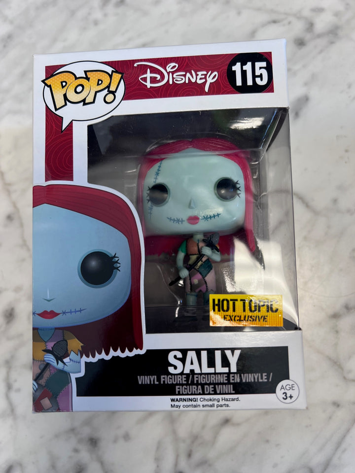 Funko Pop! Sally #115 Nightmare Before Christmas Hot Topic Exclusive FP10525
