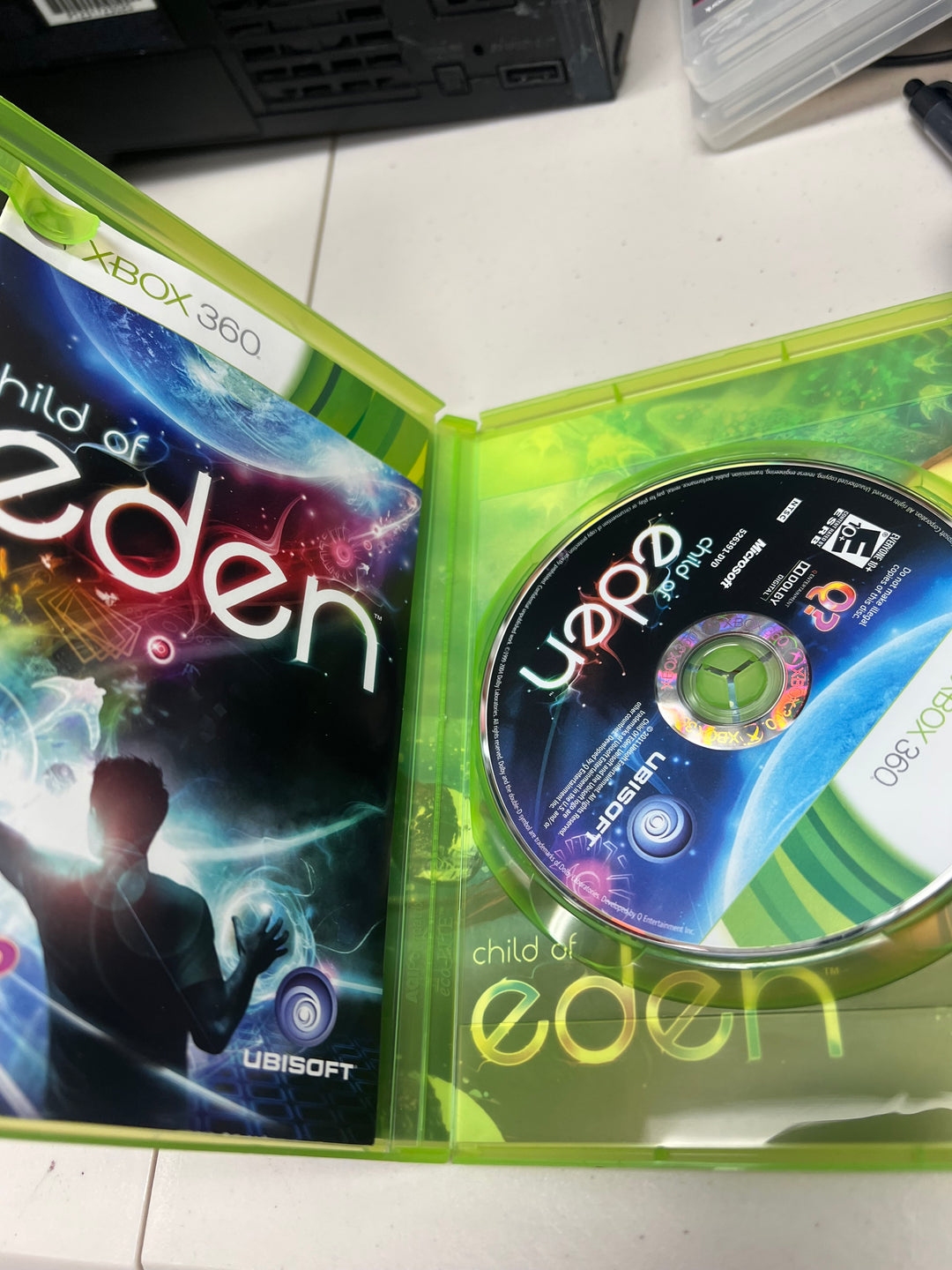 Child of Eden for Microsoft Xbox 360 in case. Tested and Working.     DO61124