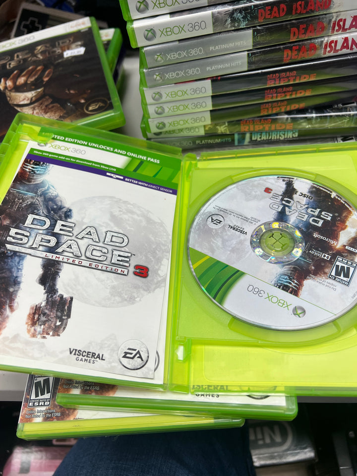 Dead Space 3 Limited Edition for Microsoft Xbox 360 in case. Tested and Working.     DO61124