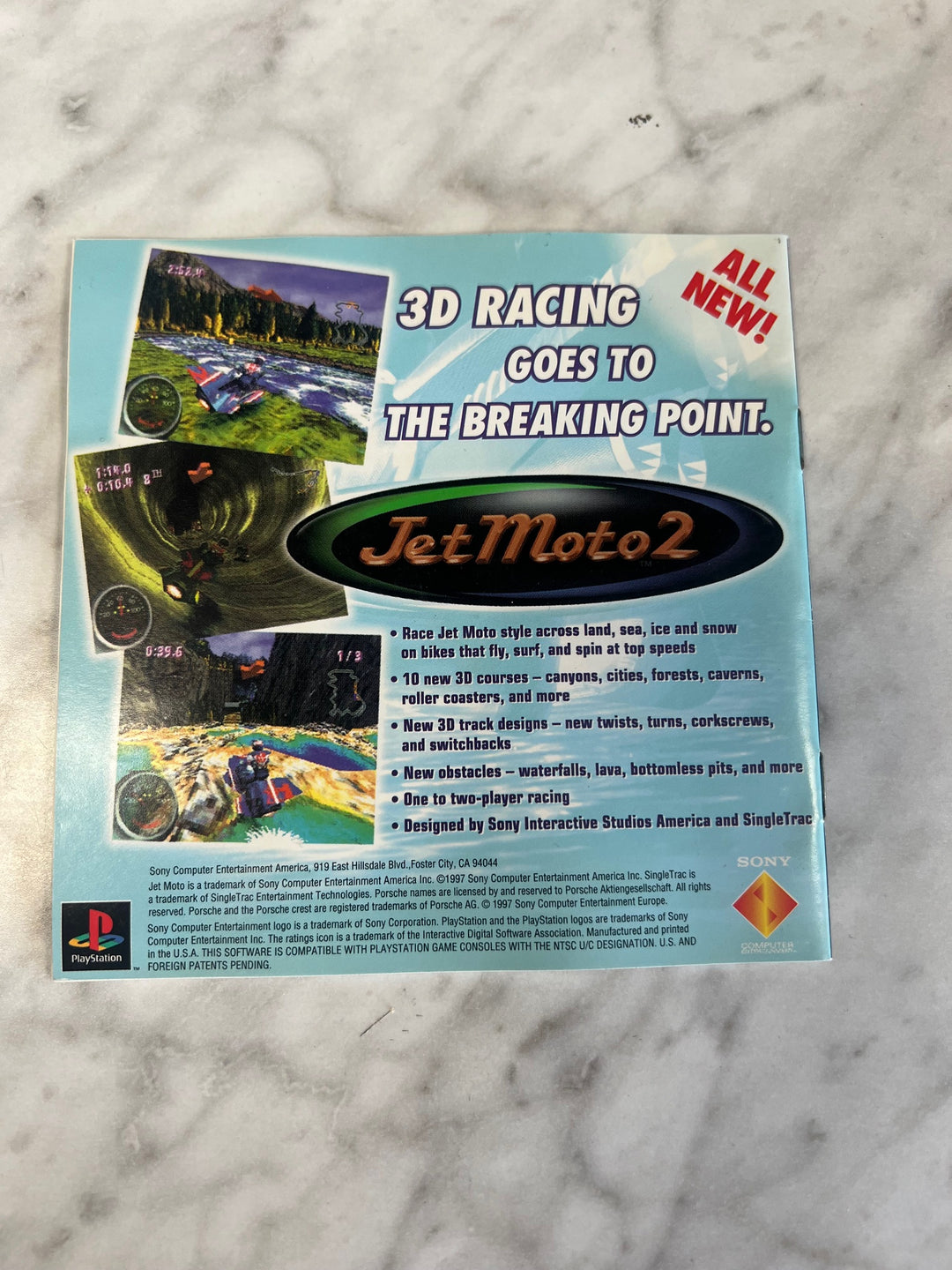 Porsche Challenge PS1 Manual ONLY MO41925