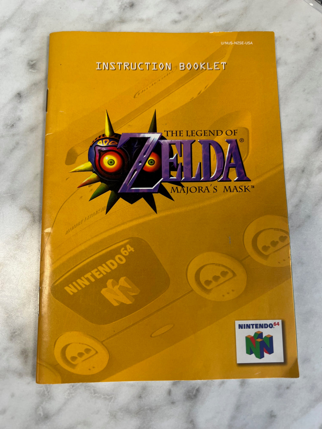 The Legend of Zelda Majora's Mask N64 Manual ONLY MO41925