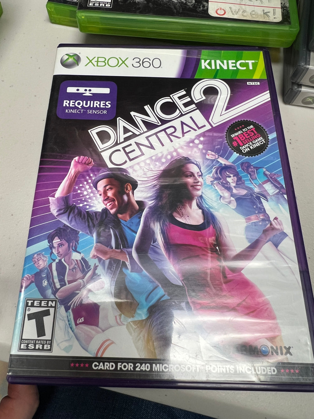 Dance Central 2 for Microsoft Xbox 360 in case. Tested and Working.     DO61124