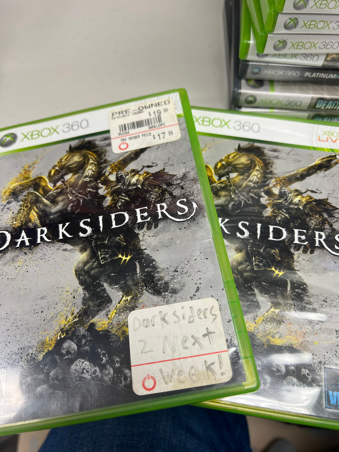 Darksiders for Microsoft Xbox 360 in case. Tested and Working.     DO61124