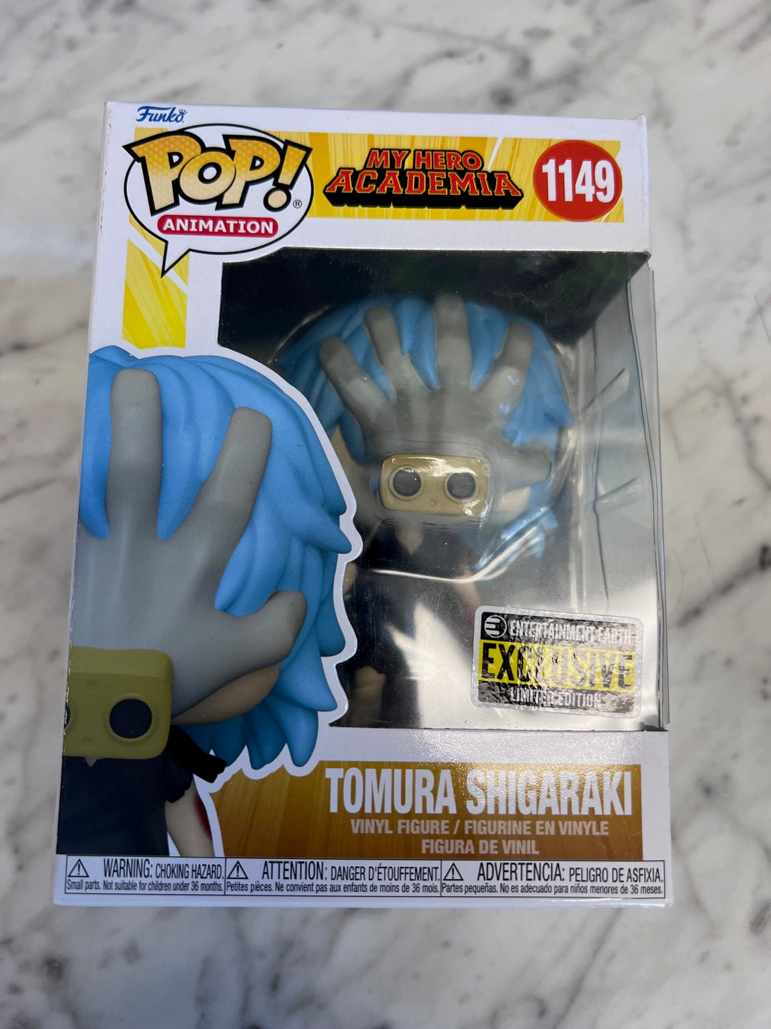 Funko Pop! Tomura Shigaraki #1149 My Hero Academia Entertainment Earth Exclusive  FP10525