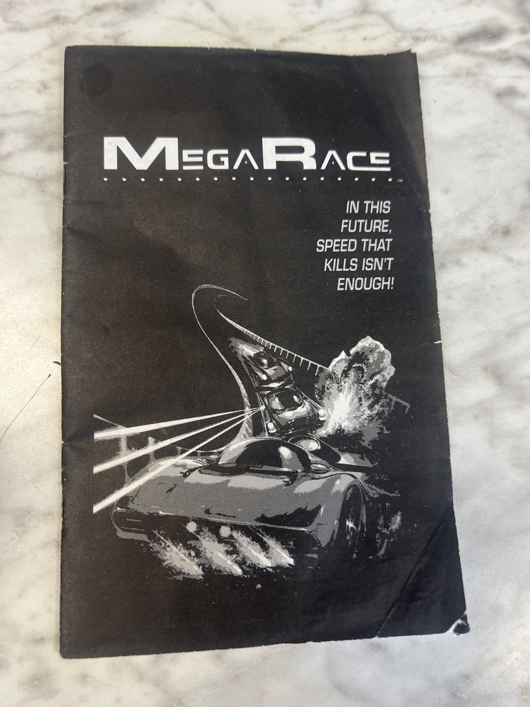 Megarace Mega Race 3DO Manual ONLY MO41925