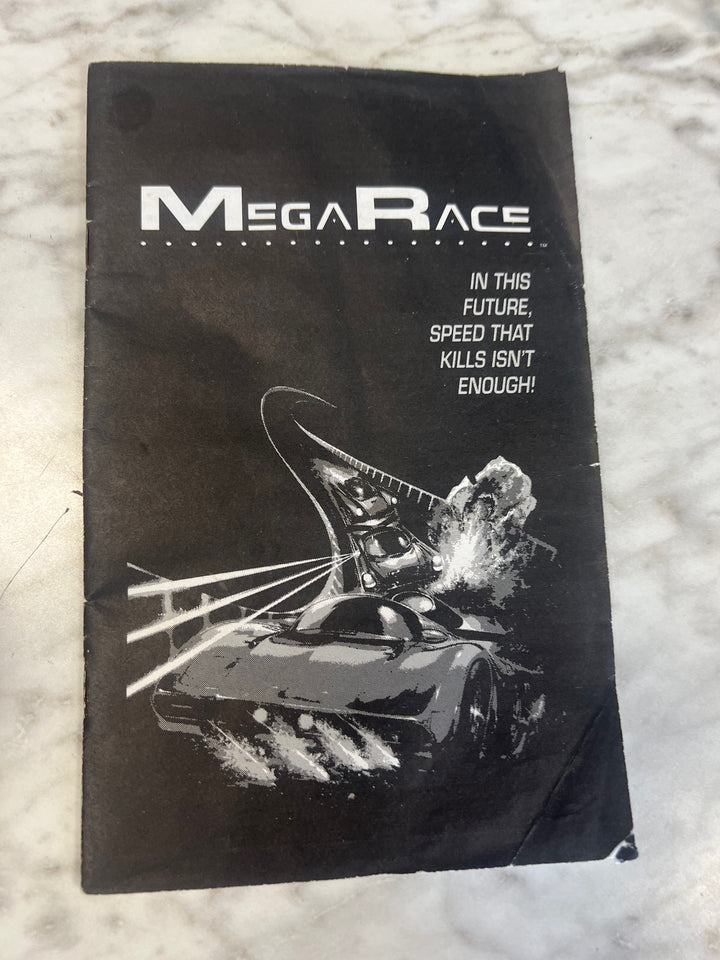 Megarace Mega Race 3DO Manual ONLY MO41925
