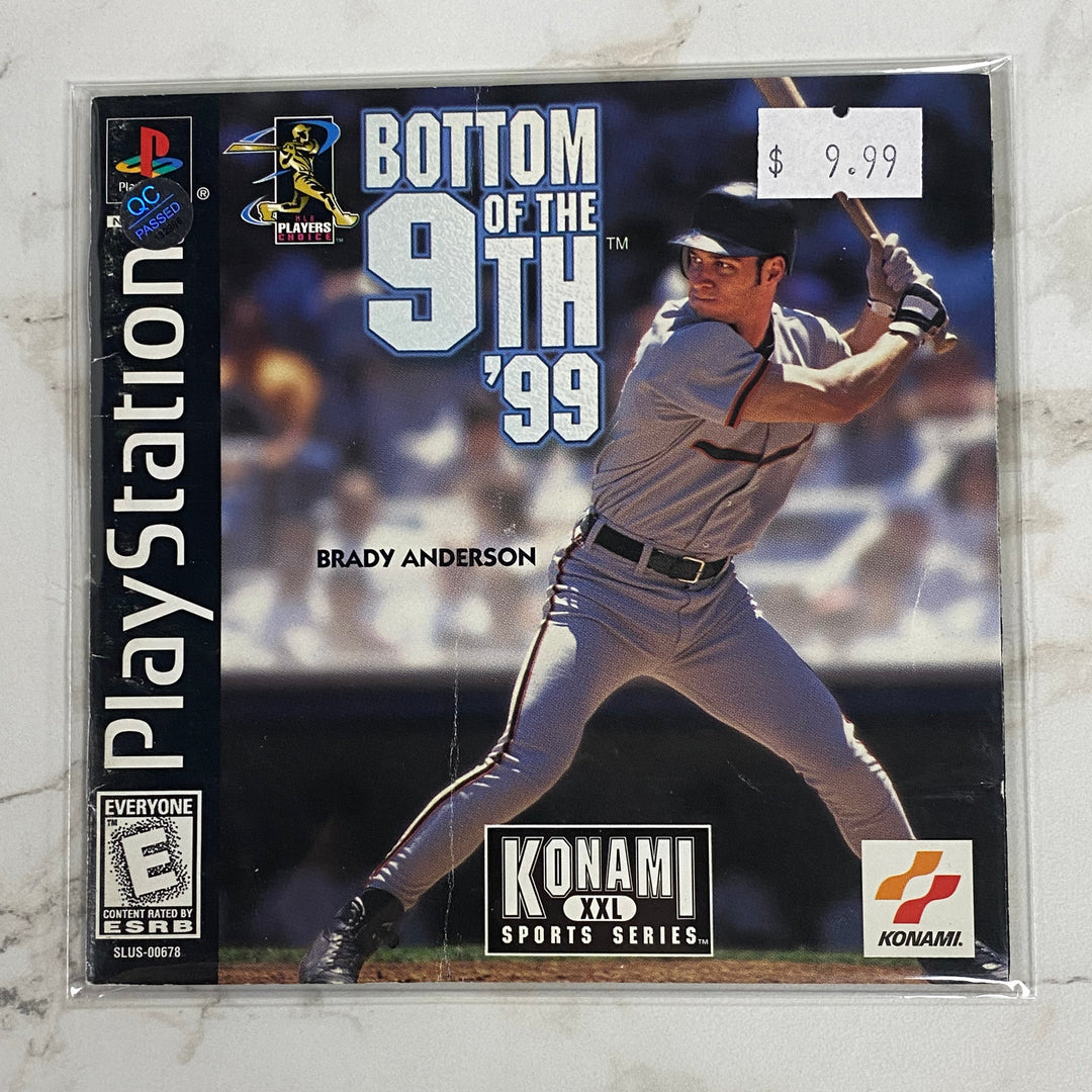 Bottom of the 9th '99  - Playstation 1 PS1 Manual ONLY MO61326