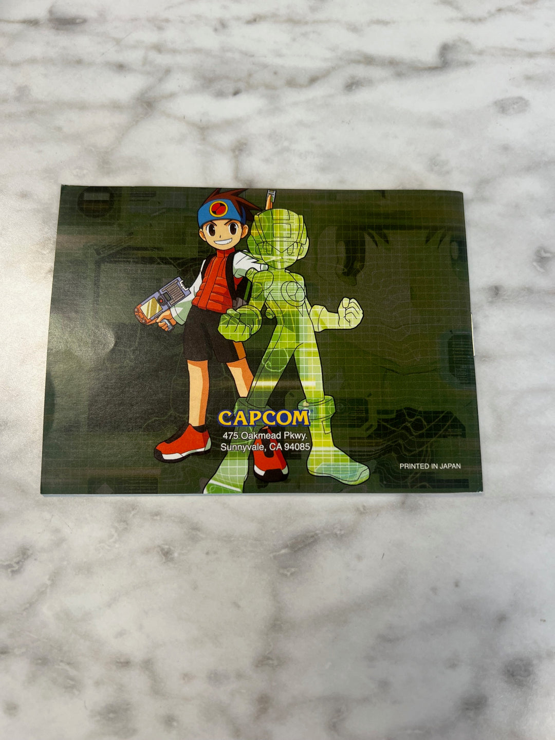 Mega Man Battle Network 2 GBA Gameboy Advance Manual ONLY MO41925