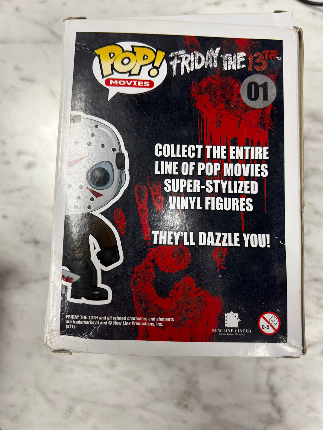 Funko Pop! Jason Vorhees #01 Friday the 13th Damaged Box FP122224