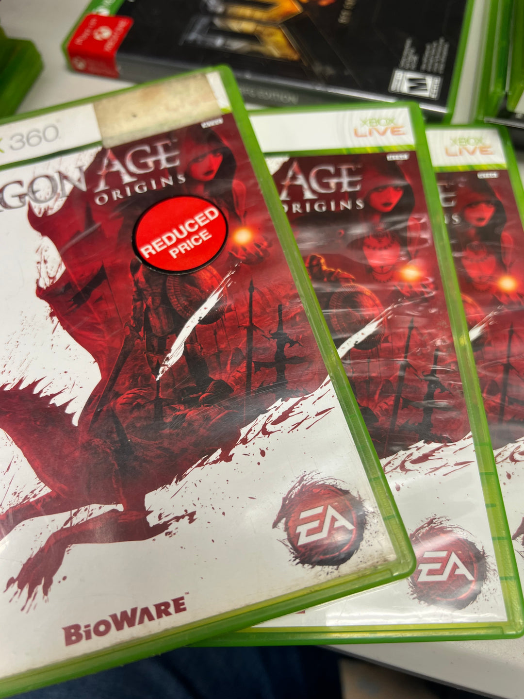 Dragon Age Origins for Microsoft Xbox 360 in case. Tested and Working.     DO61124