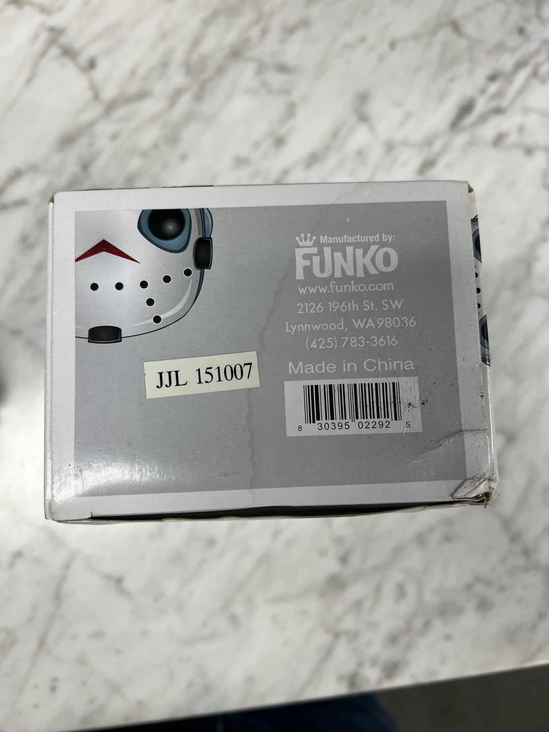 Funko Pop! Jason Vorhees #01 Friday the 13th Damaged Box FP122224