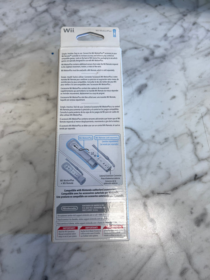 Nintendo Wii Motion Plus Module in box (No Wiimote Controller Included) UA2926