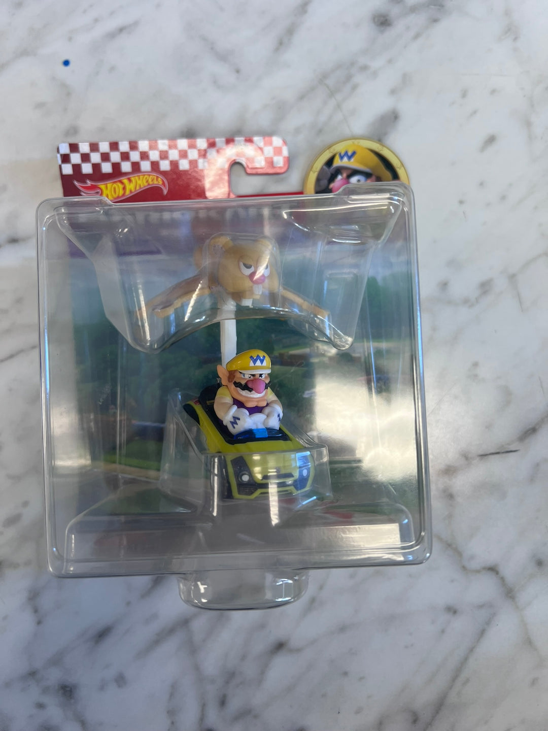 Hot Wheels Mario Kart Gliders 2021 Wave 4 - Wario Sports Coupe Waddle Wing NT2926