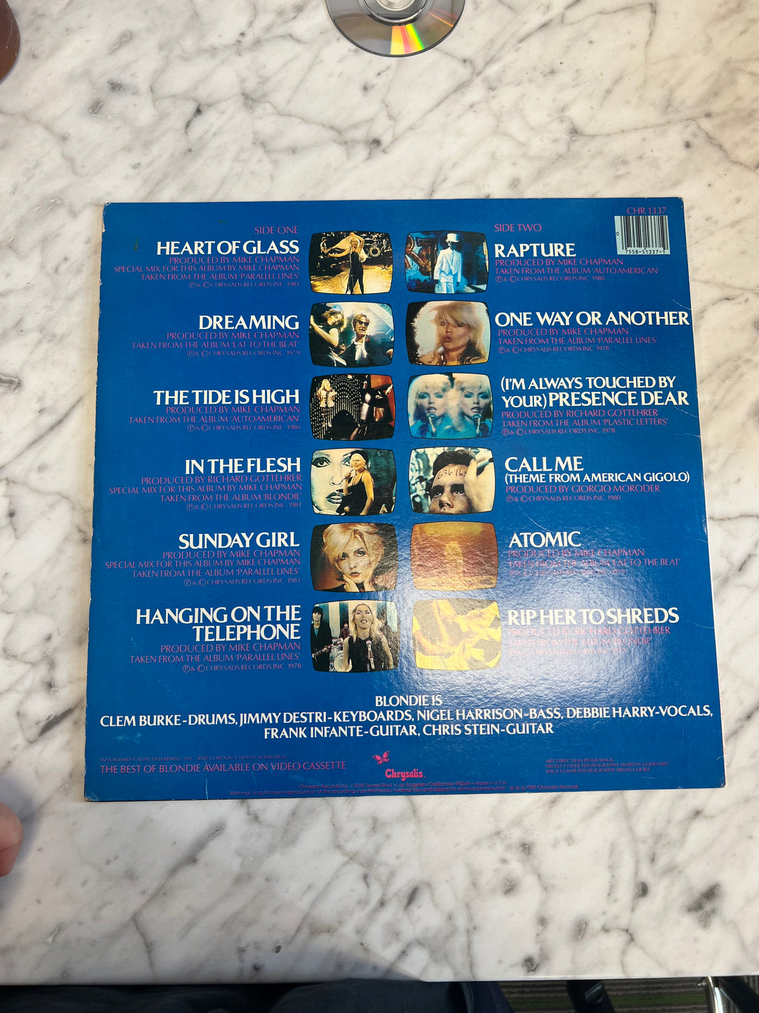 Blondie - The Best Of Vinyl Record DR7924