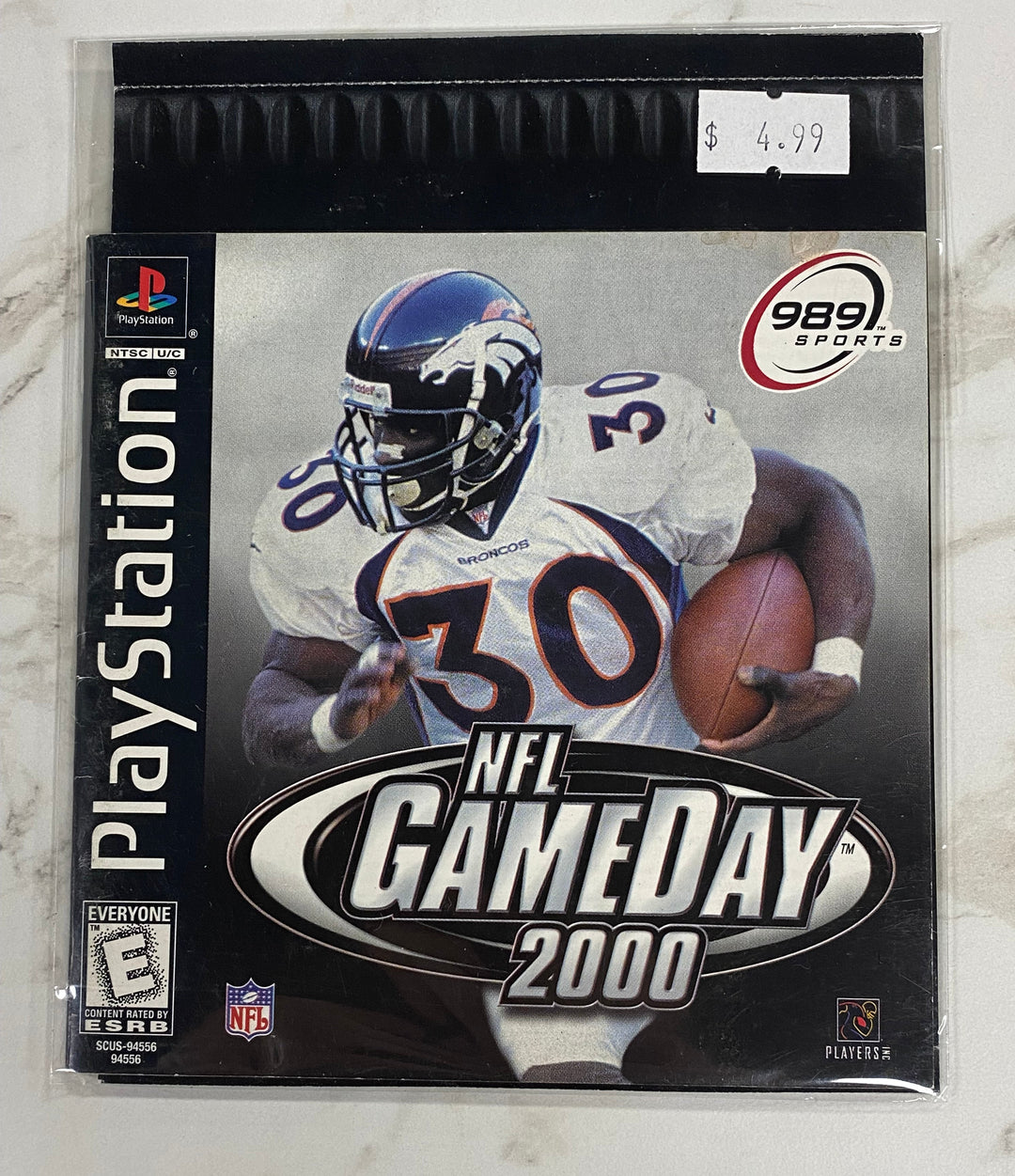 NFL GameDay 2000 - Playstation 1 PS1 Manual ONLY MO61326