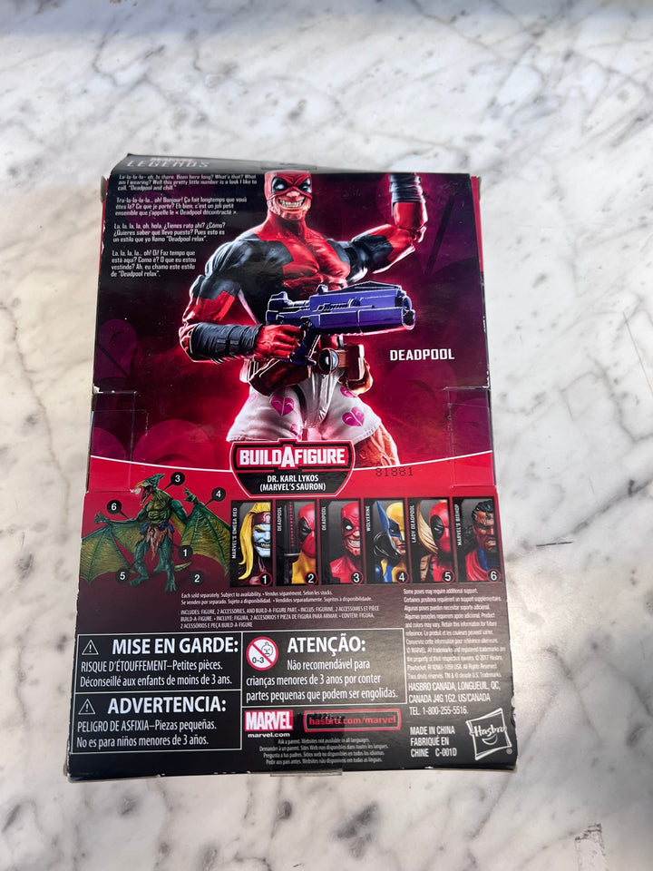 Marvel Legends Series Deadpool In Boxers 6" Action Figure NT2926