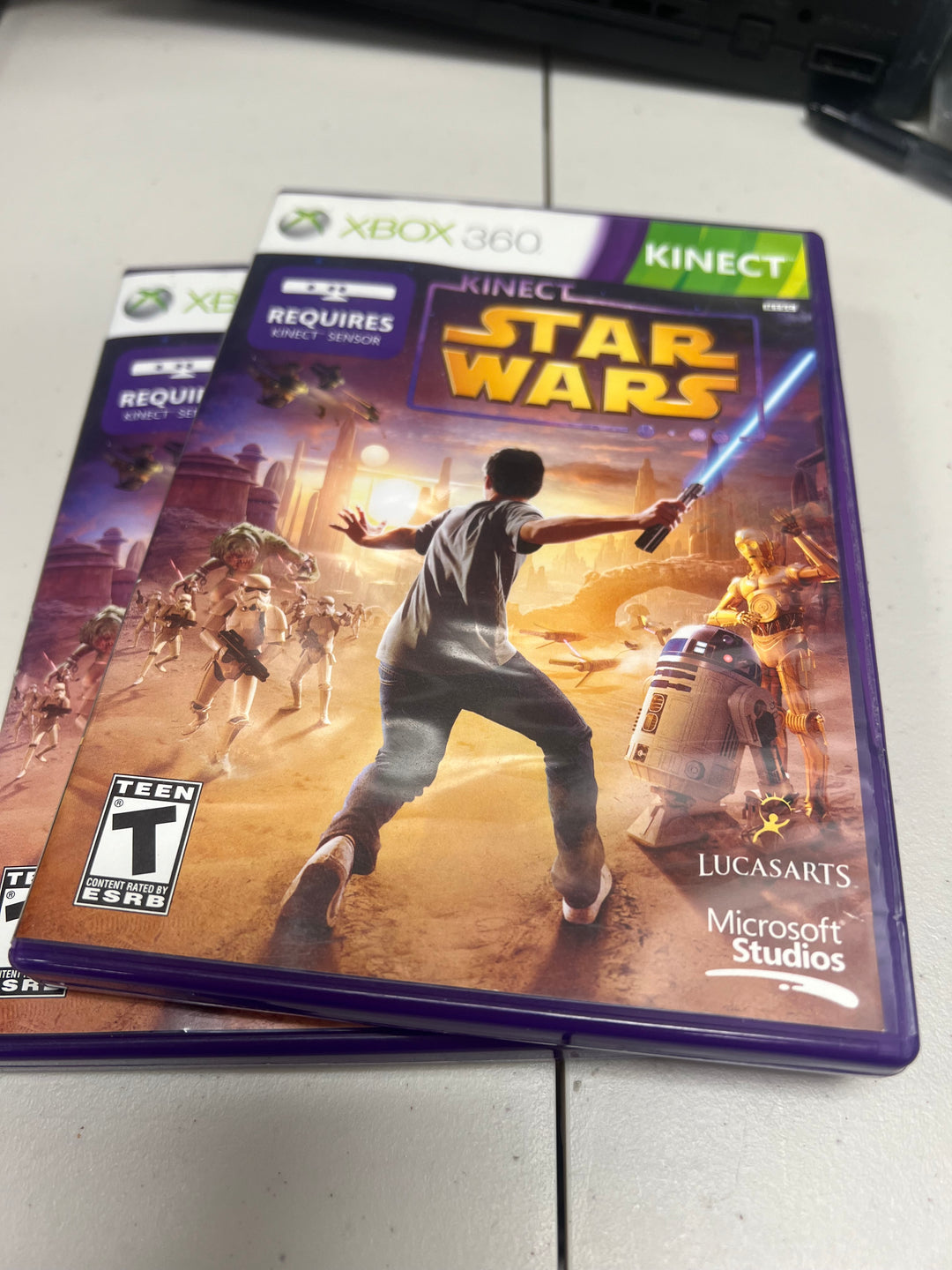 Kinect Star Wars for Microsoft Xbox 360 in case. Tested and working.     DO61024