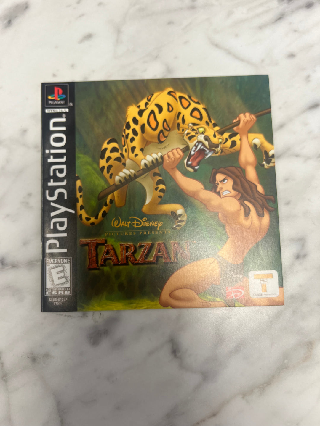 Tarzan for PS1 Playstation MANUAL ONLY MO92324