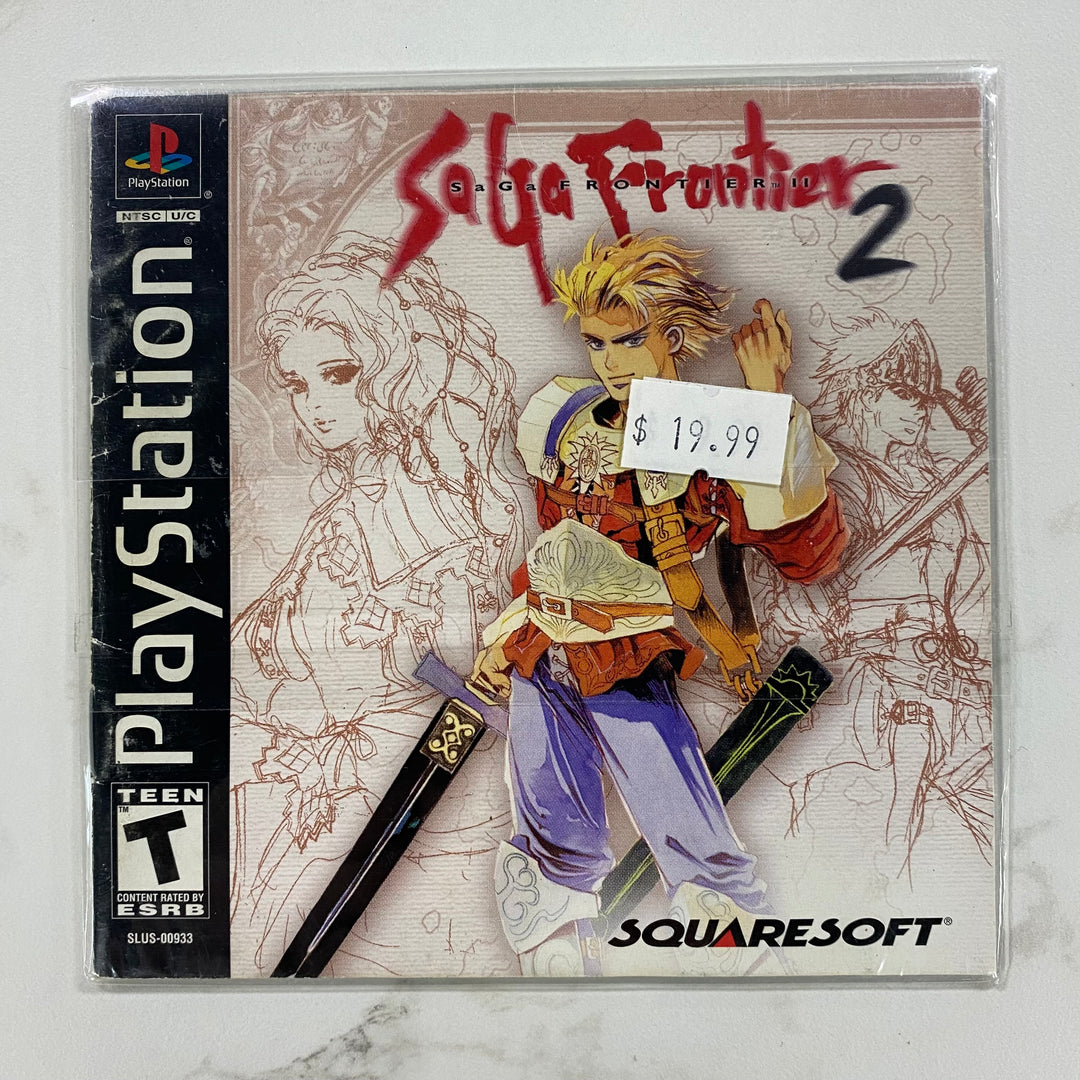 Saga Frontier 2 - Playstation 1 PS1 Manual ONLY MO61326