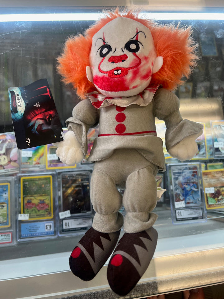 Pennywise IT Chapter 2 talking clown, 11" Talking Plush Pull String  BG41925