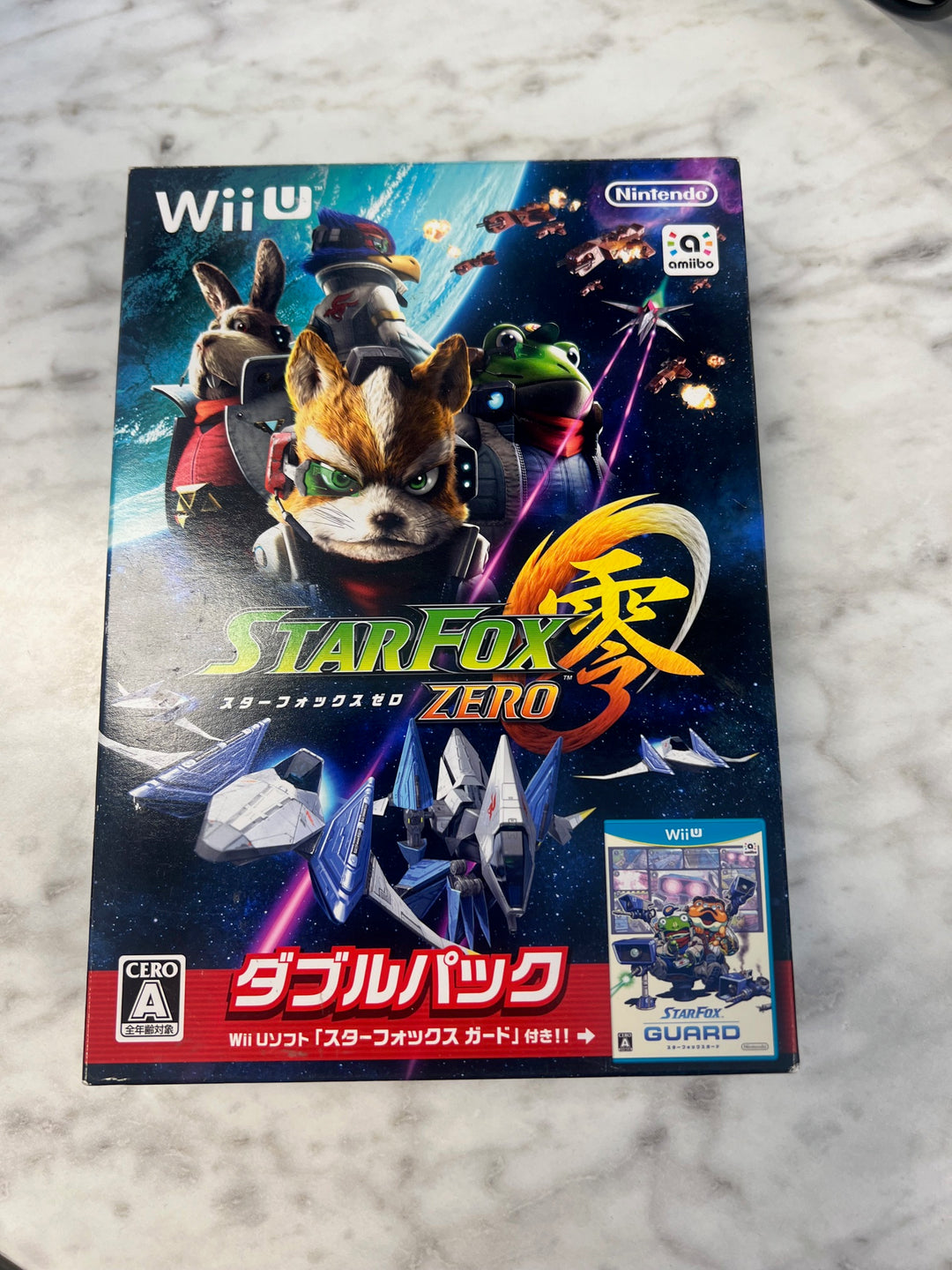 Star Fox Zero w/ Guard Double Pack JAPANESE Wii U REGION LOCKED NEW SEALED  BG41925